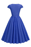 Polka Dots Swing 1950'erne Kjole
