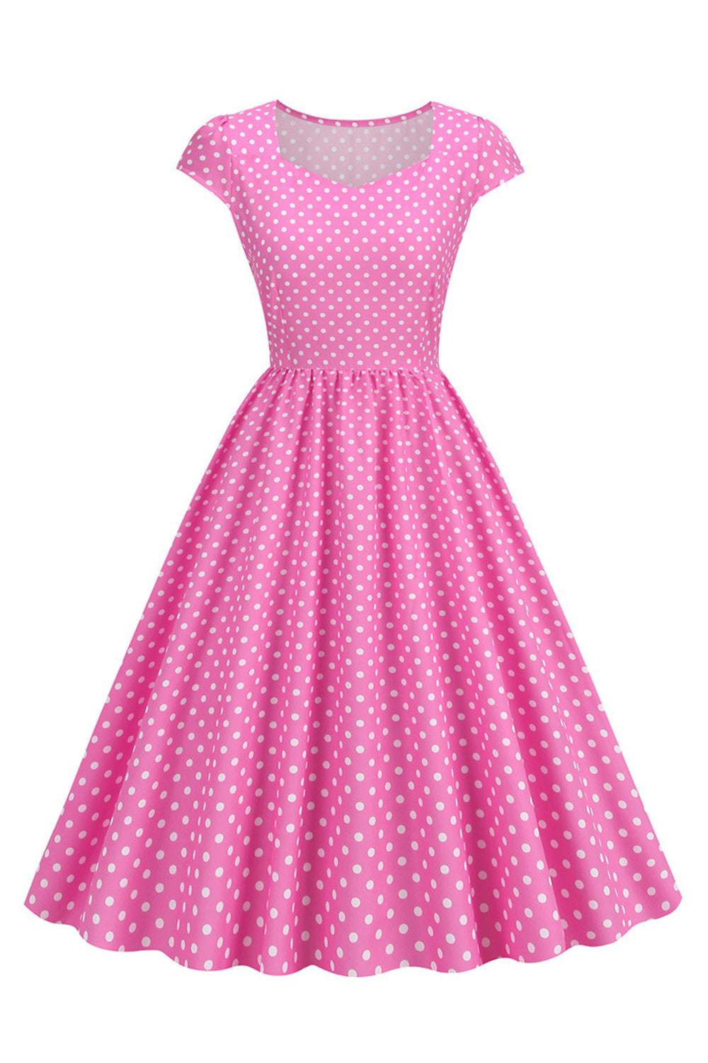 Polka Dots Swing 1950'erne Kjole