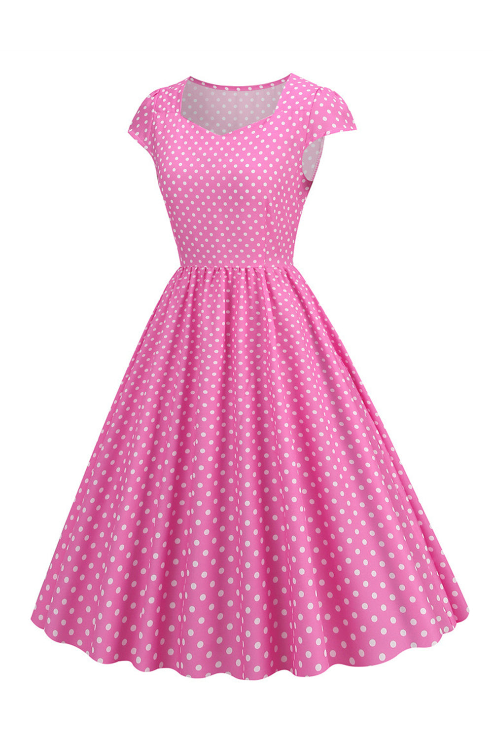 Polka Dots Swing 1950'erne Kjole