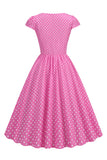 Polka Dots Swing 1950'erne Kjole