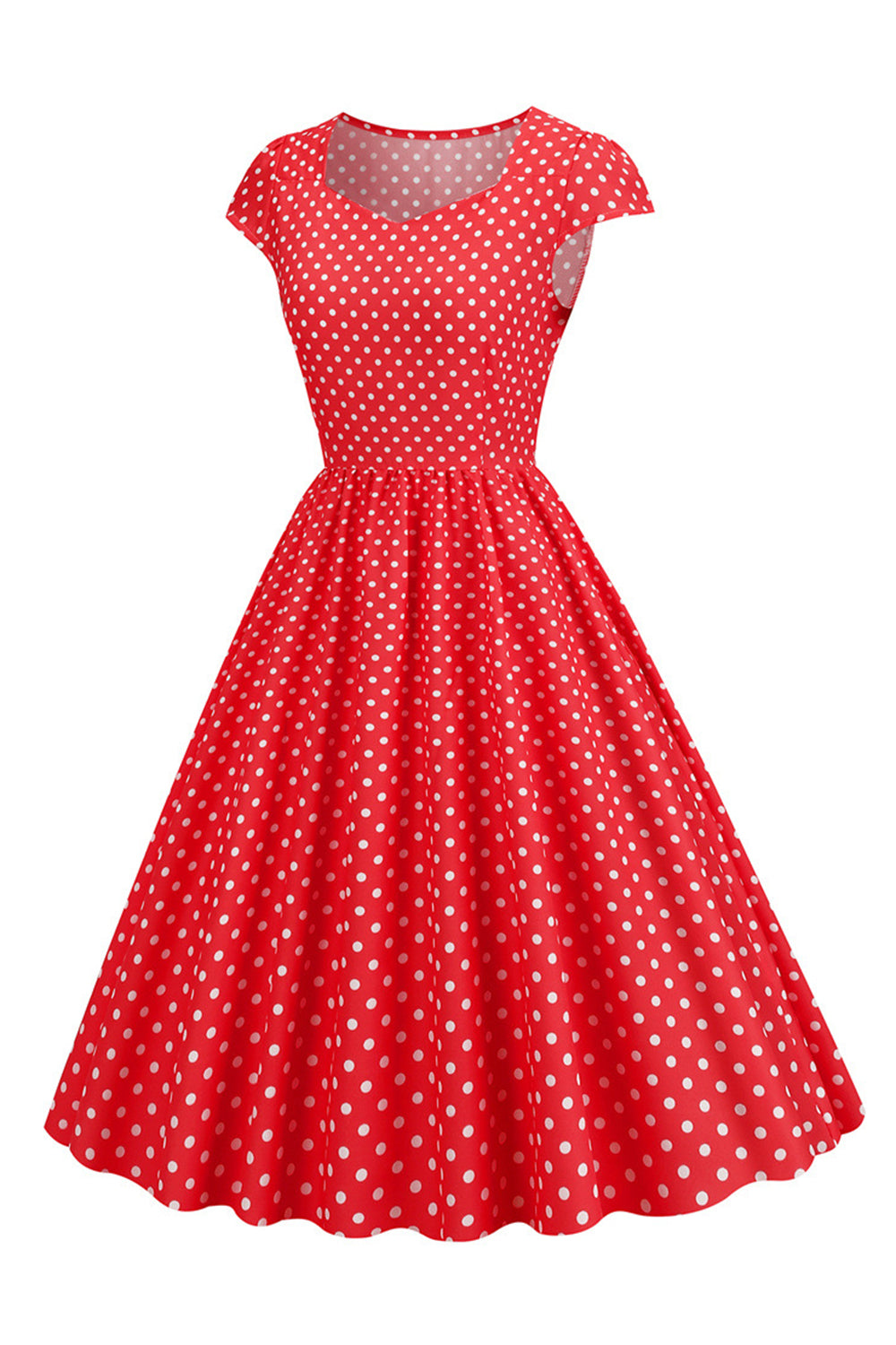 Polka Dots Swing 1950'erne Kjole