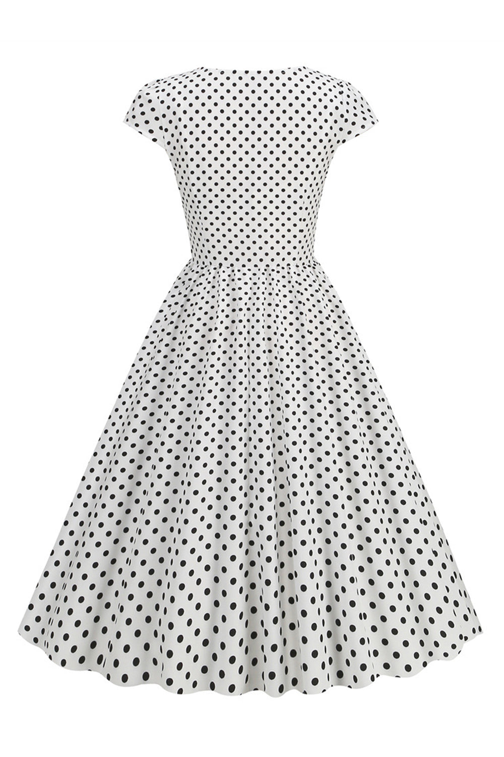 Polka Dots Swing 1950'erne Kjole