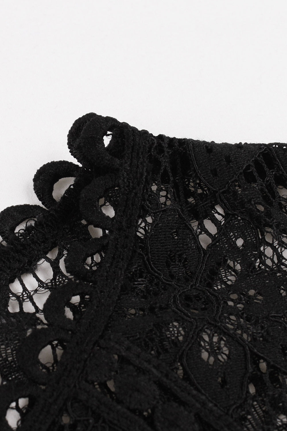 Black Swing 1950'er kjole med blonder