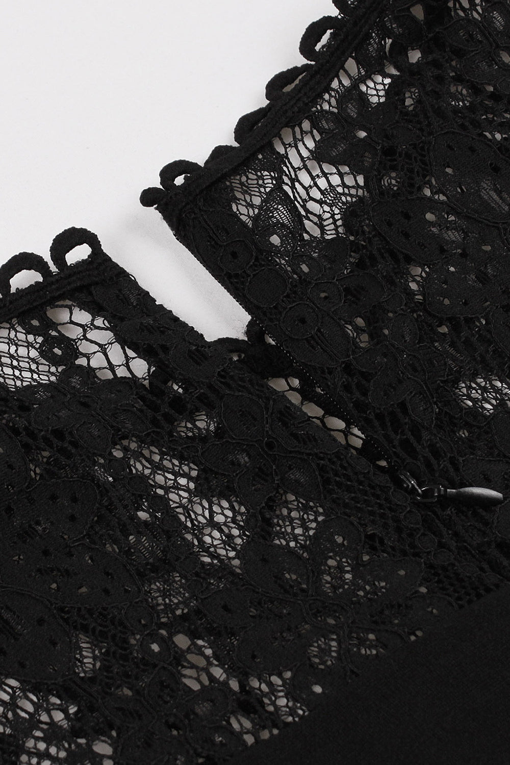 Black Swing 1950'er kjole med blonder