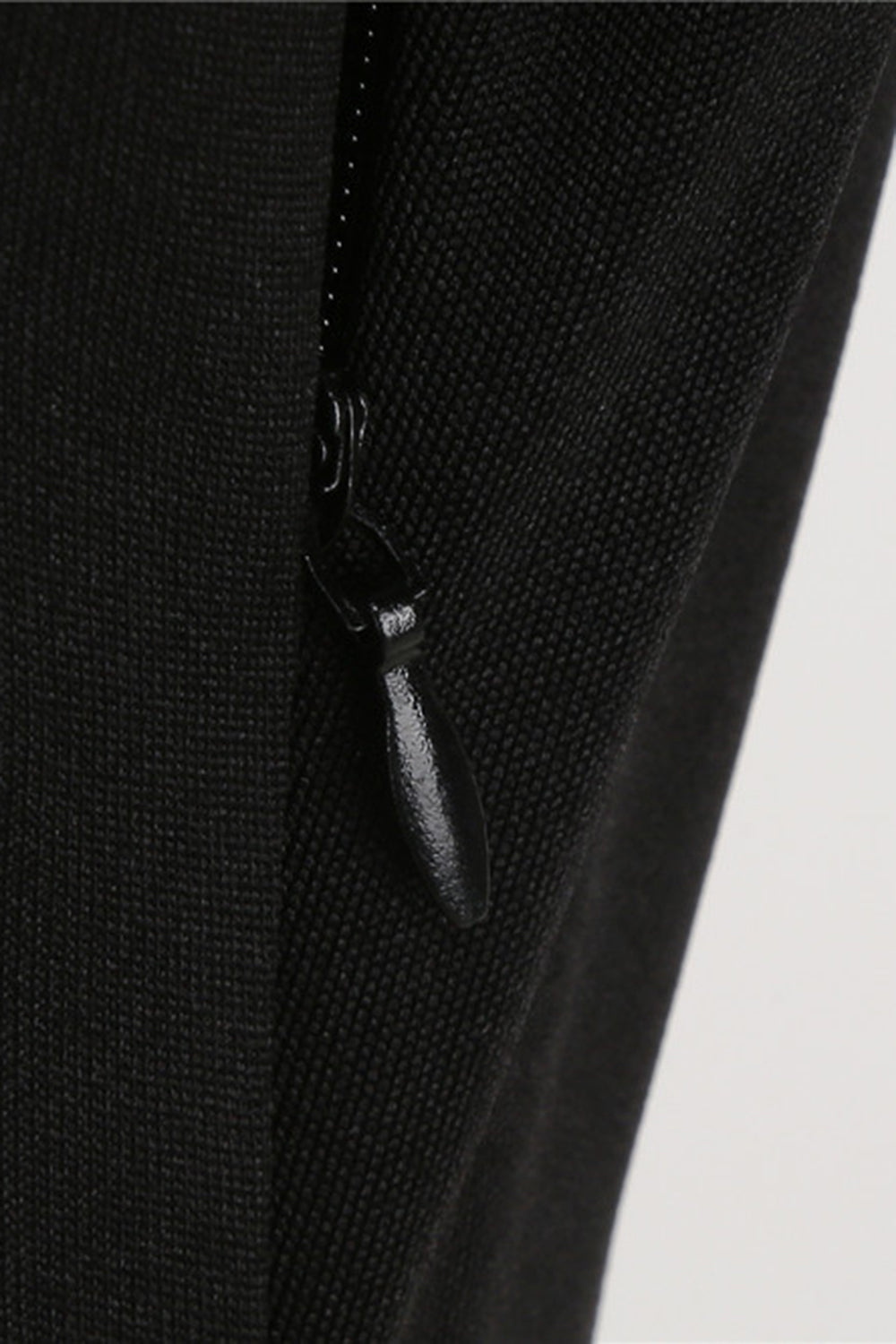 Sort kold skulder polka prikker 1950'erne kjole