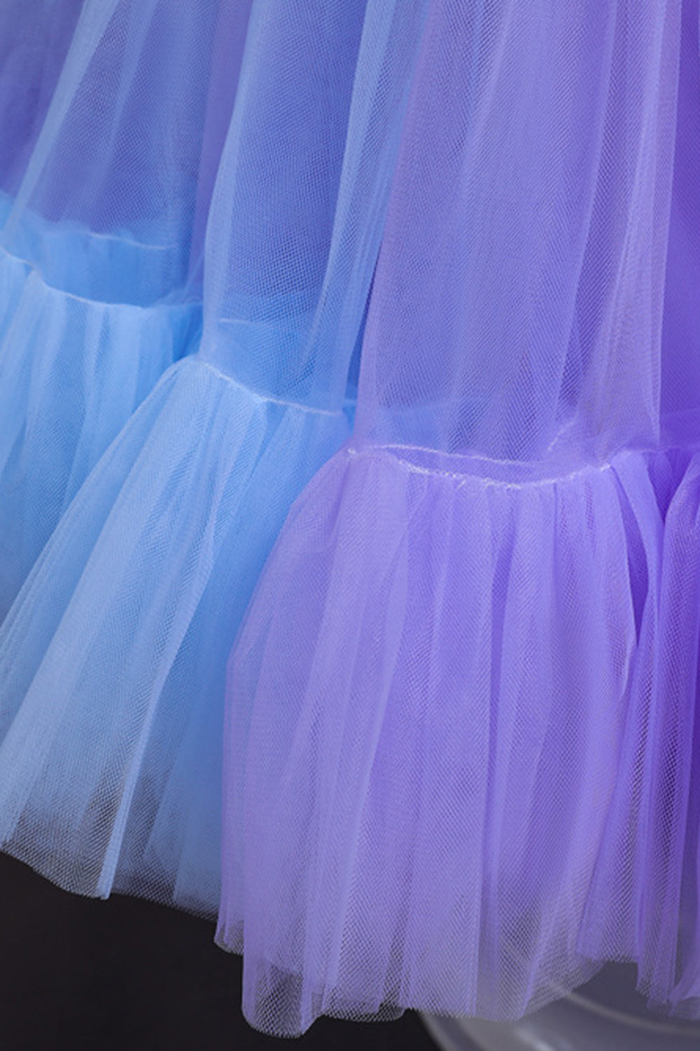 Lilla Cap Ærmer Pailletter A Line Piger Party Kjoler