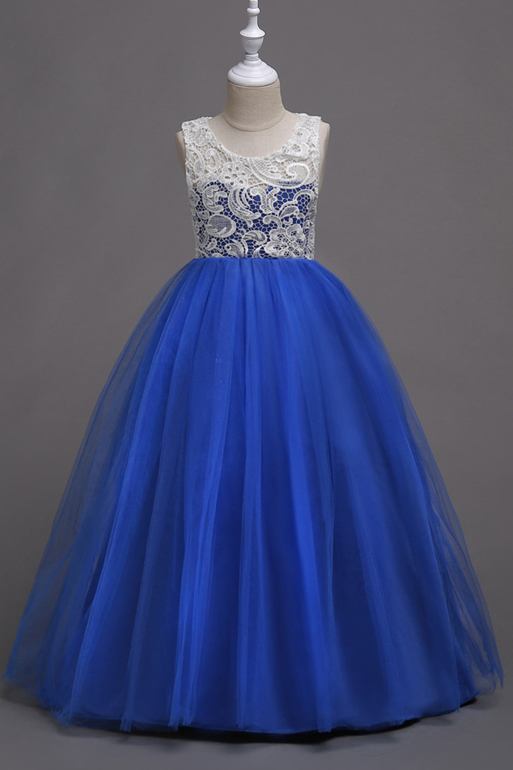 Lilla A Line tyl piger kjoler med blonder