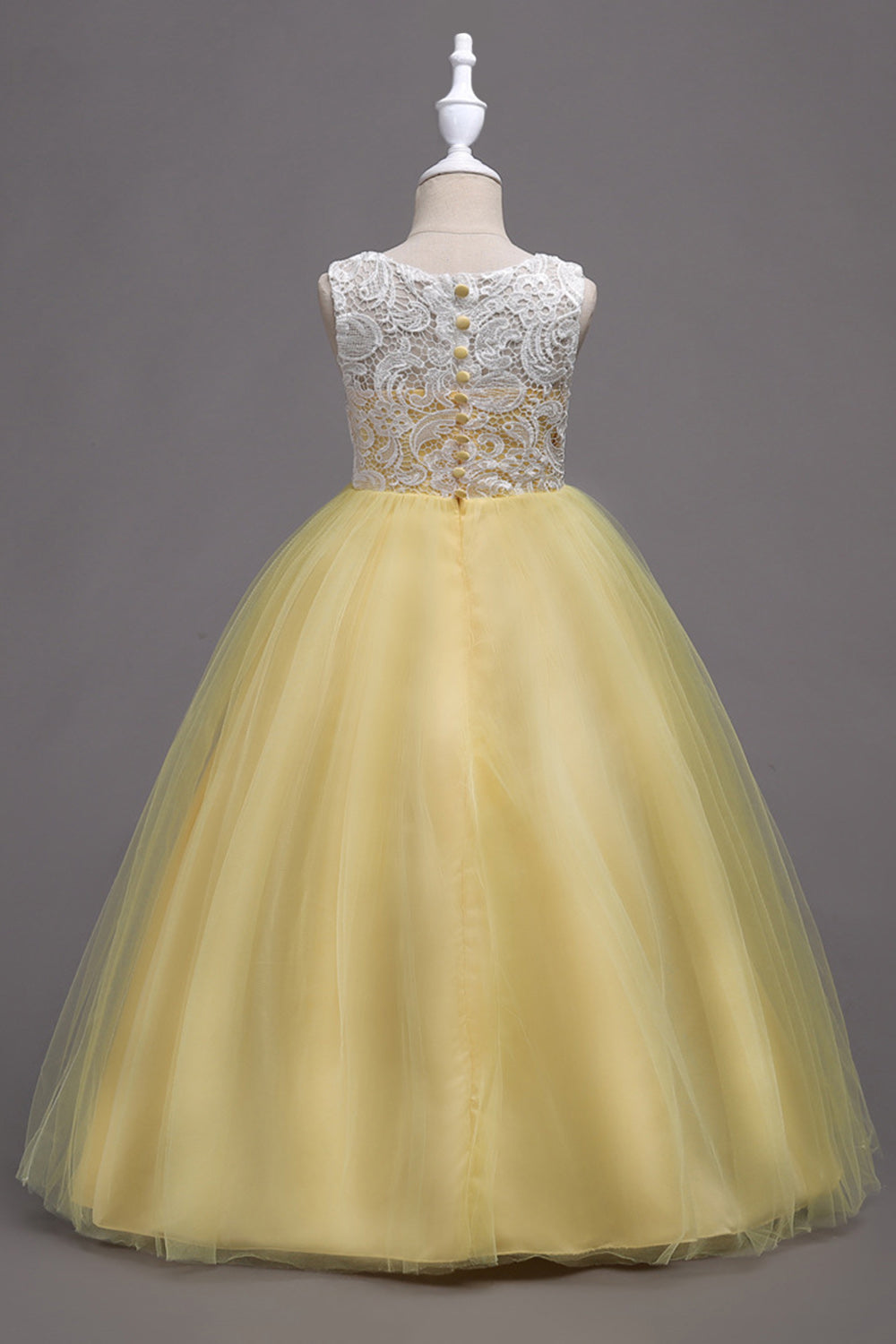 Lilla A Line tyl piger kjoler med blonder