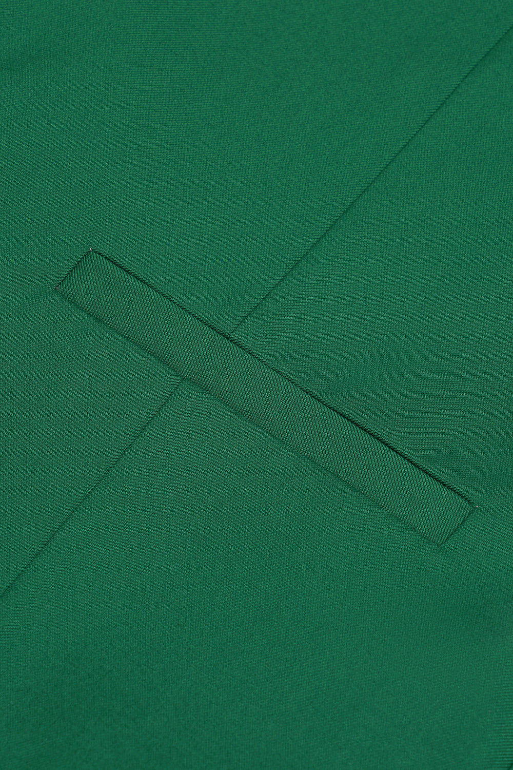 Grøn Single Breasted Shawl Revers Herre Habit Vest