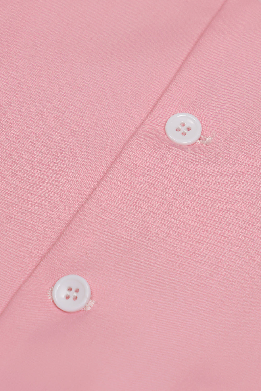 Pink Single Breasted Shawl Revers Herredragt Vest