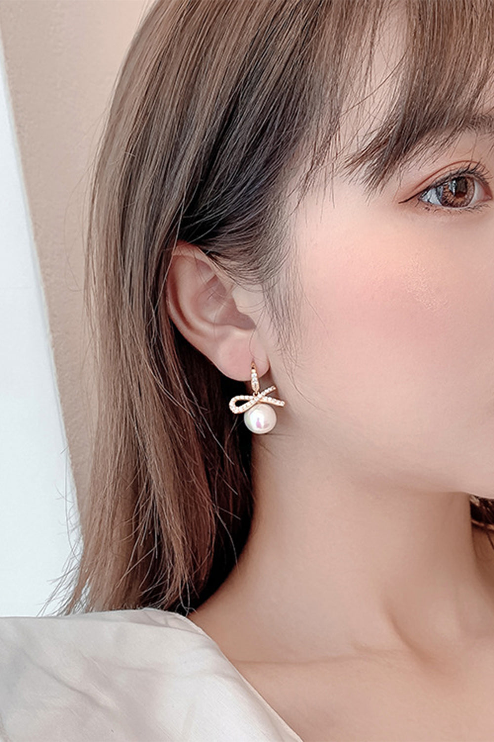 Perle beading ørering