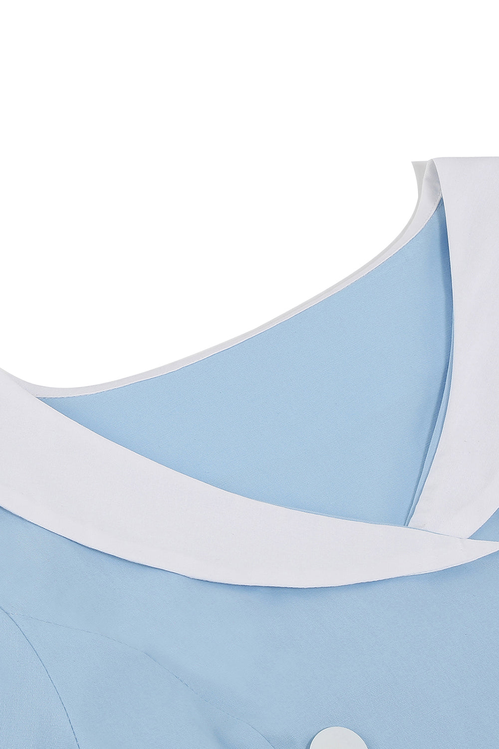 Sort gyngekjole fra 1950'erne med bælte