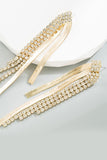 Golden Beaded Prom Øreringe