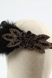 Black Golden Five Pieces Party Tilbehør Sæt fra 1920'erne