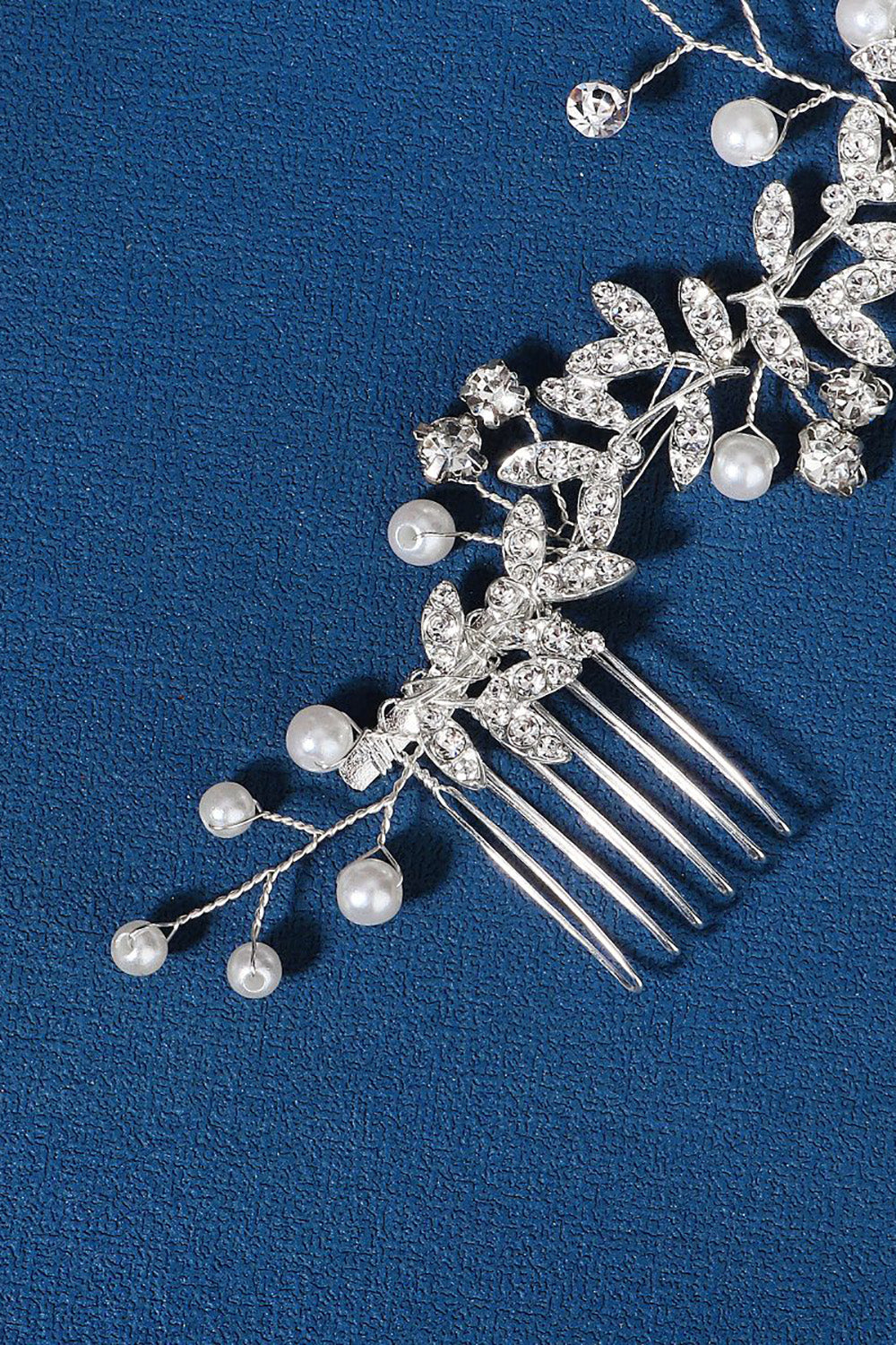 Håndlavede Rhinestone Perler Brude Hår Tilbehør