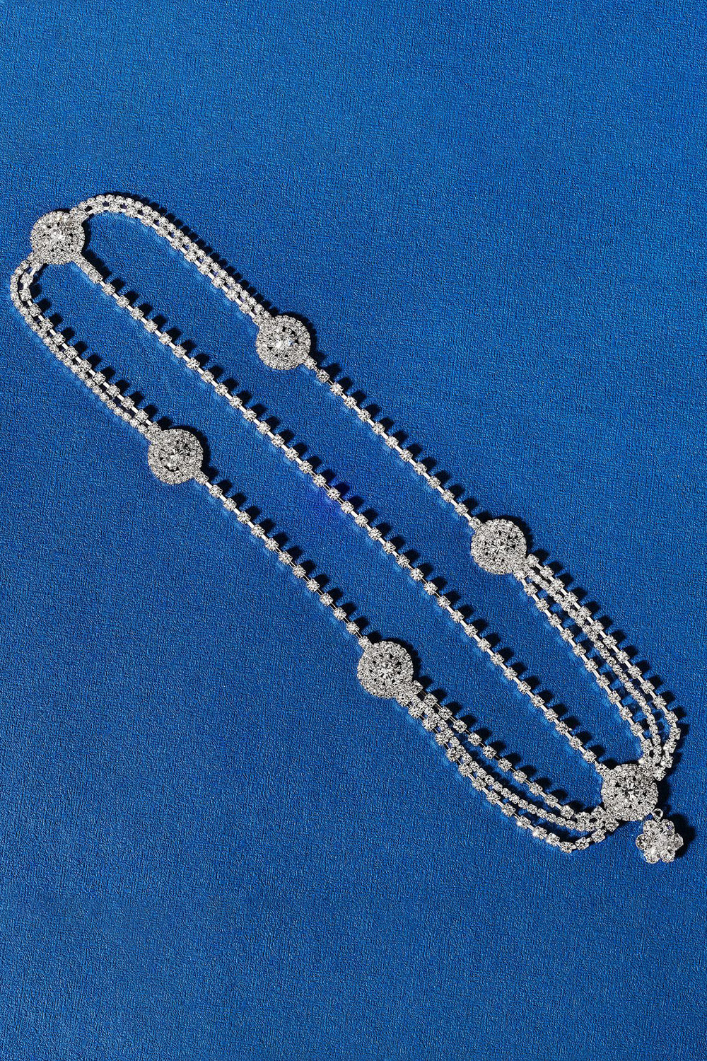 Simpelt Rhinestone brudepandebånd