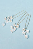 Rhinestone blomst brude hovedstykke