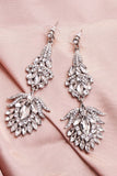 Enkle Rhinestone brudeøreringe
