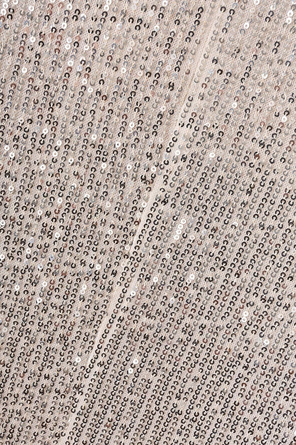 Sparkly Champagne Pailletter Prom Party Blazer til kvinder