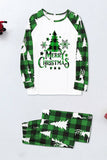 Glædelig jul familie pyjamas sæt
