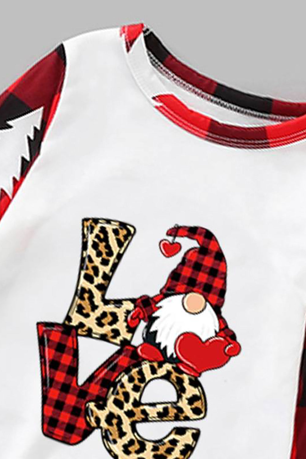 Plaidtrykt familiejulepyjamas