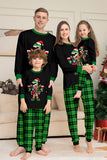 Jul Familie Vin elsker Dinosaur Print pyjamas sæt