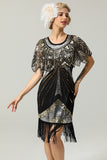 Paillet Glitter 1920'er Cape