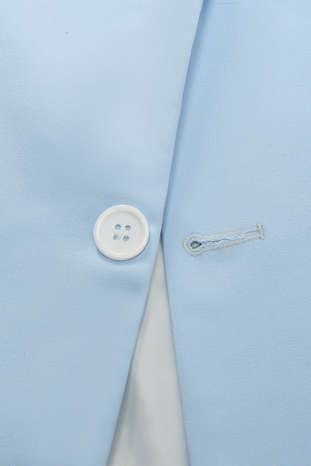 Lyseblå Peak Revers 2 stk mænds galladragter