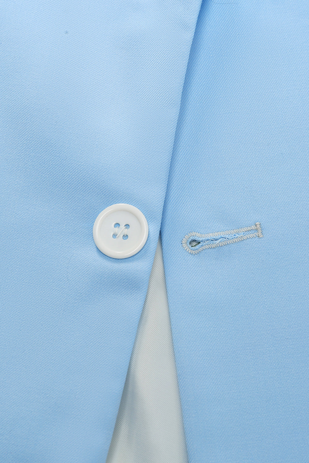 Peak Revers Single Breasted Himmelblå mænds galladragter