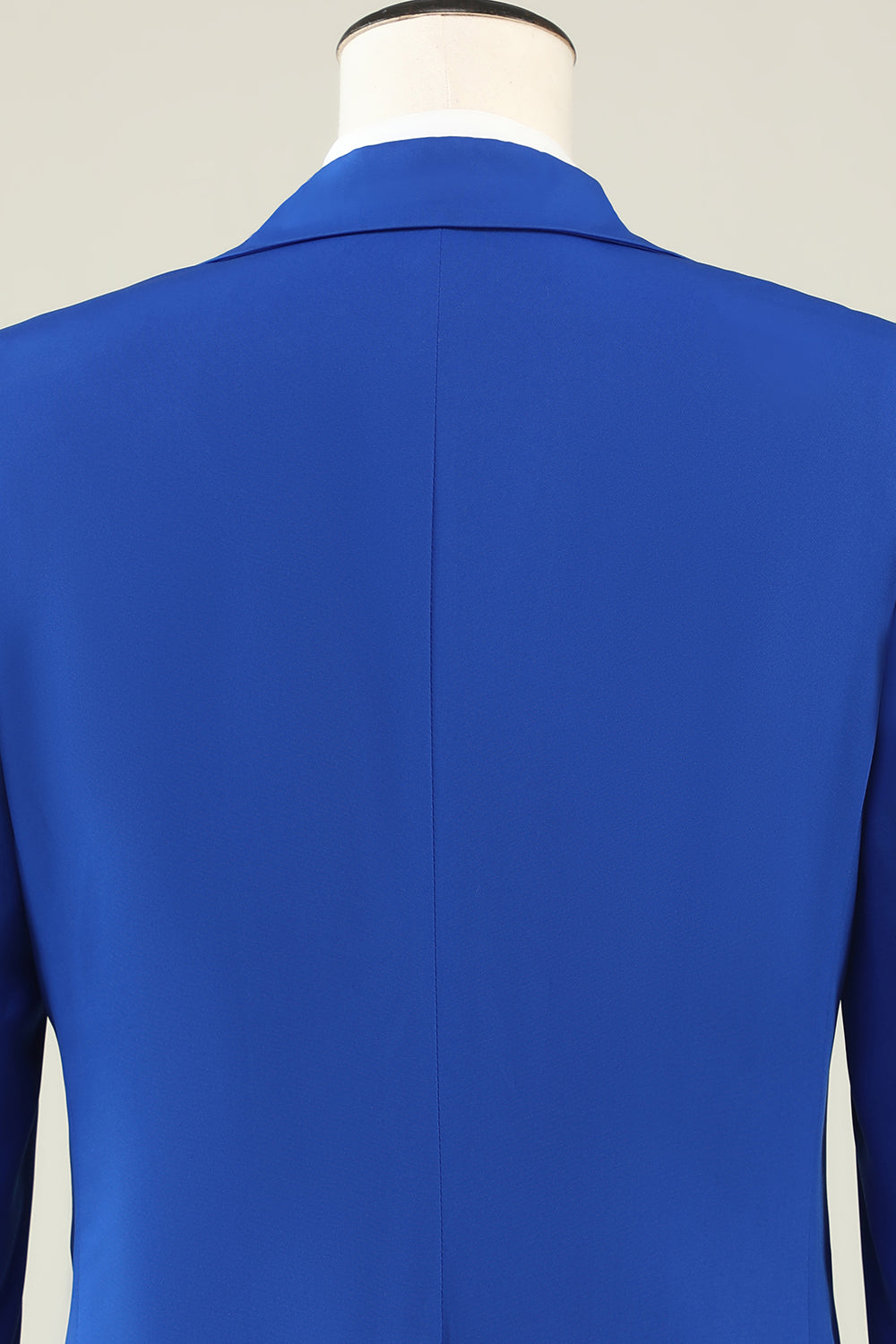 Slim Fit Peak Revers One Button Blå mænds galladragter