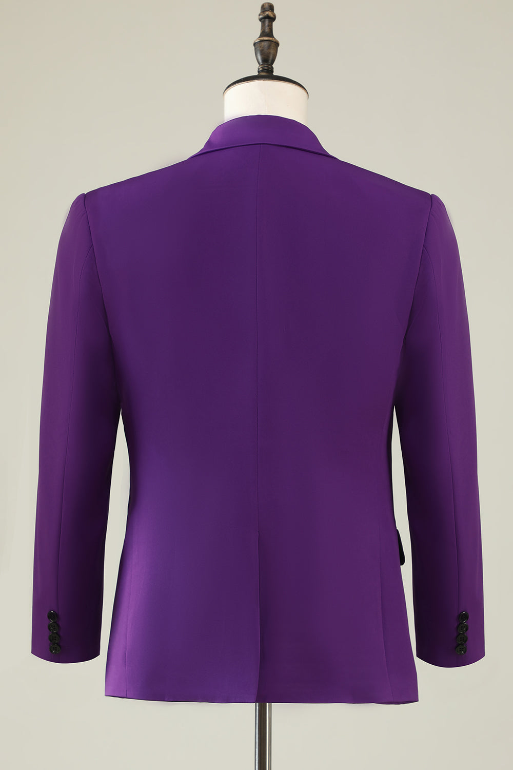 Lilla dobbeltradet 3 delt Prom Homecoming Suits