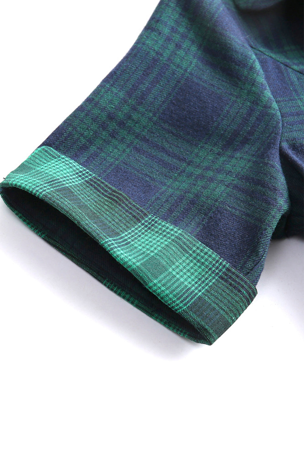 Grøn Plaid 1950'erne Kjole