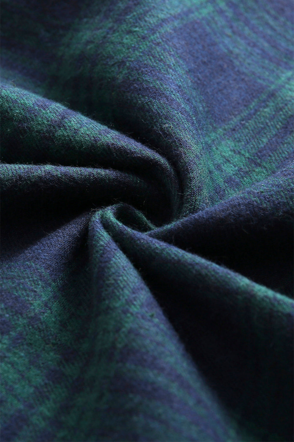 Grøn Plaid 1950'erne Kjole