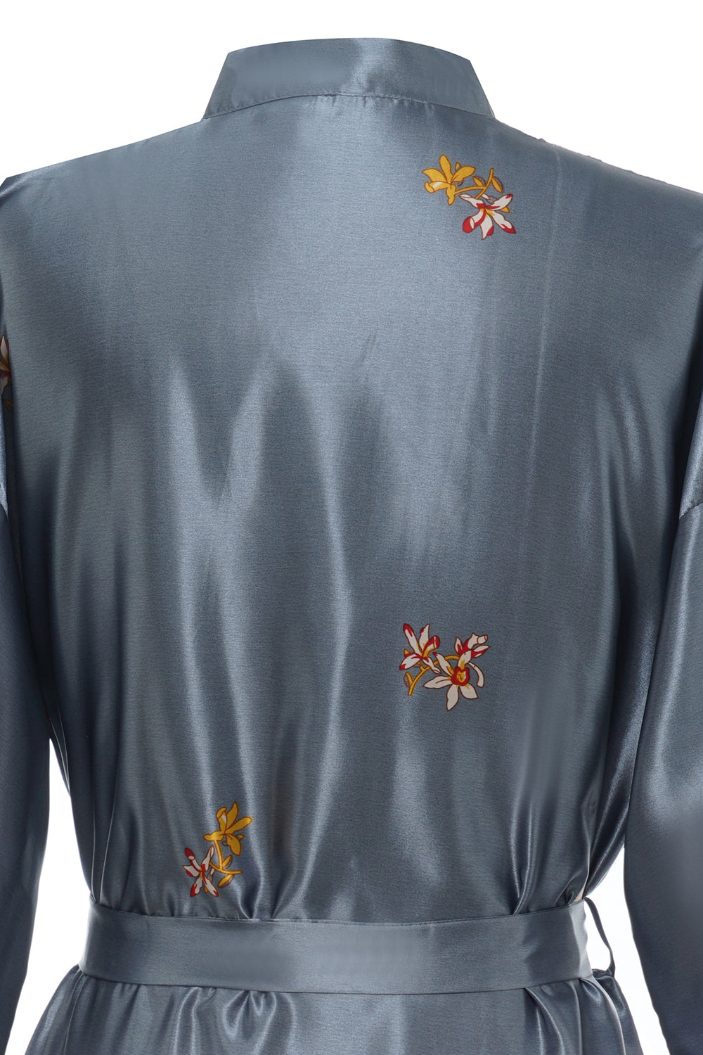 Bourgogne kran trykt brudekåbe