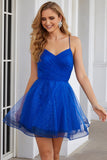 Royal Blue Homcoming kjole