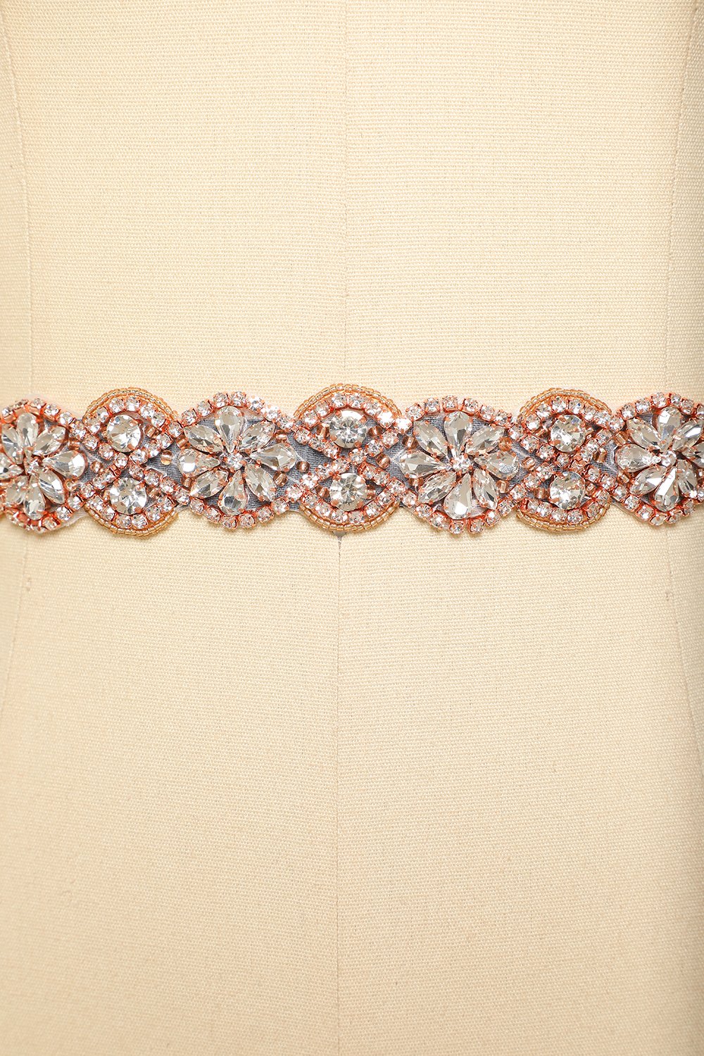 Sort Rhinstone Bælte