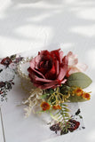 Elegant Blush Prom Wrist Corsage og mænds Boutonniere til bryllupsfest