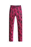 Jacquard Sort 3 stykker sjal revers Mænds dragter