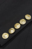 Black Peak revers enkeltradet Kvinder Blazer
