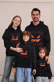 Evil Sort Græskar Hætteklædte Familie Sweatshirts