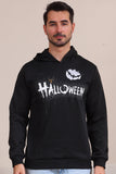 Sort Halloween Familie Kostume Hættetrøje Sweatshirt