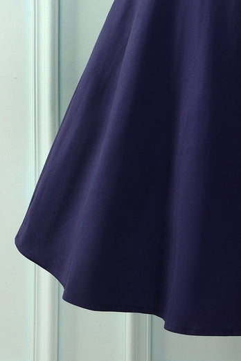 Flade Asymmetrisk Nakke50s kjole