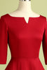 Indlæs billede til gallerivisning Formel kjole med rød crepe