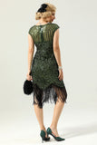 Pailletter 1920'erne Fringe Dress