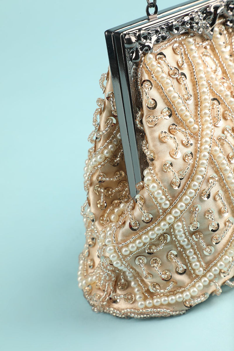 Indlæs billede til gallerivisning Vintage brude håndtaske