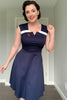 Indlæs billede til gallerivisning Flade Asymmetrisk Nakke50s kjole