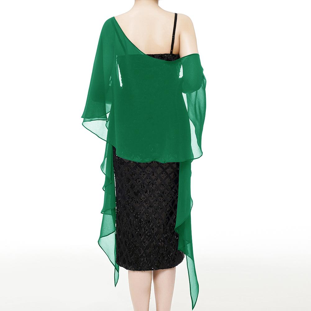 Indlæs billede til gallerivisning Soft Chiffon Scarve sjaler Wraps til kjoler Kvinder Tilbehør