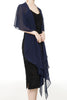Indlæs billede til gallerivisning Soft Chiffon Scarve sjaler Wraps til kjoler Kvinder Tilbehør