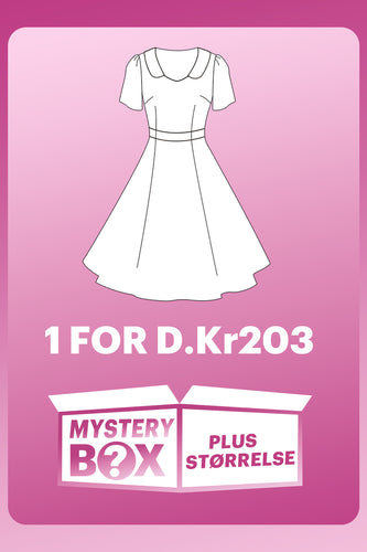 ZAPAKA MYSTERY BOX med 1Pc Plus Size kjole