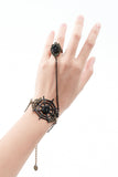 Halloween Vintage Spider Web Armbånd Ring